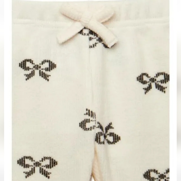 Wonder Nation Baby Girl Cardigan and Pants Outfit Set 2-Piece 0-3 Months - Picture 5 of 6